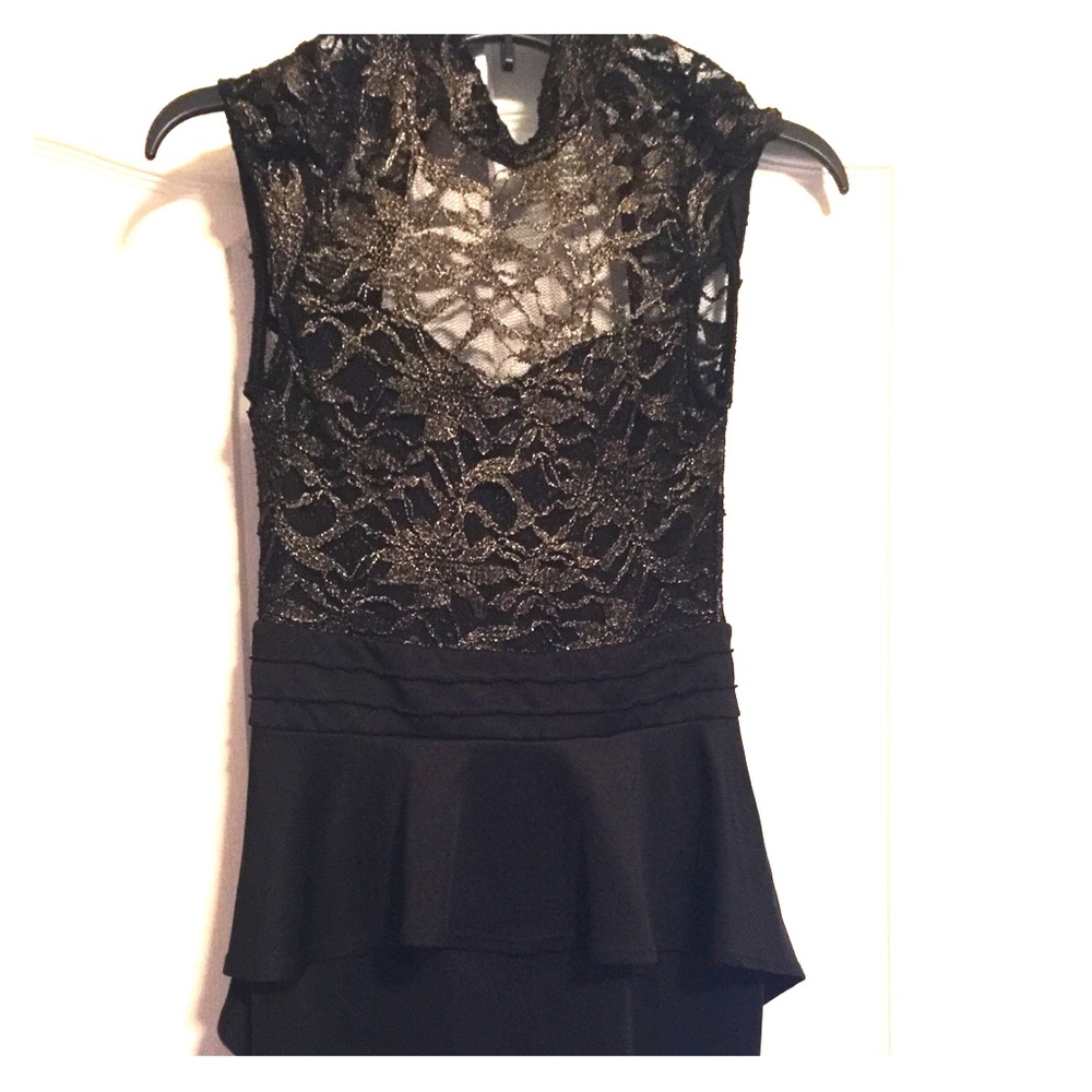 Peplum dress